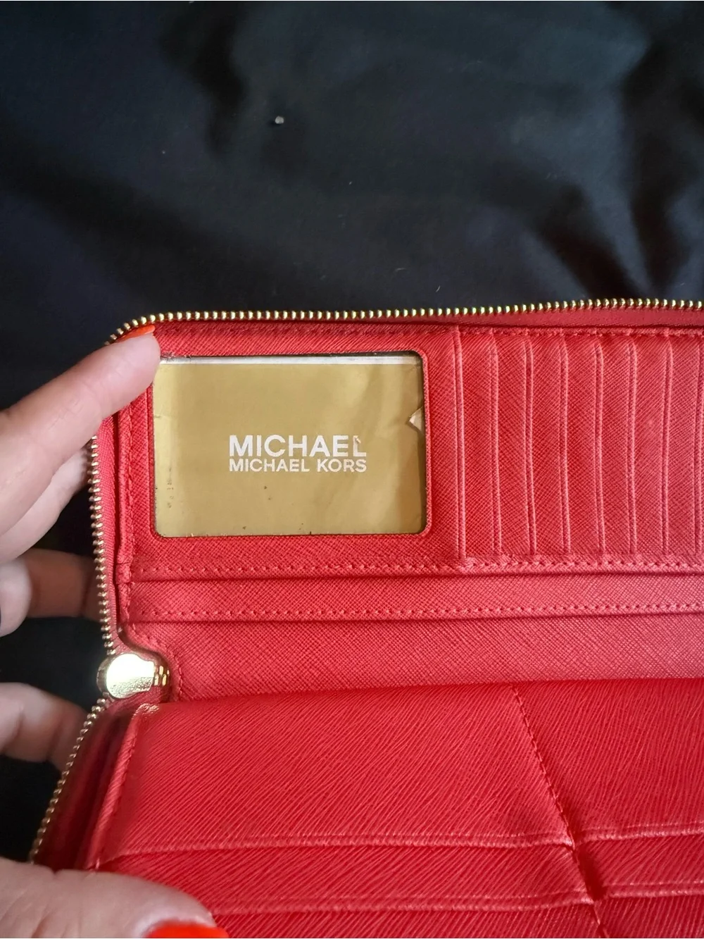 Michael Kors red michael